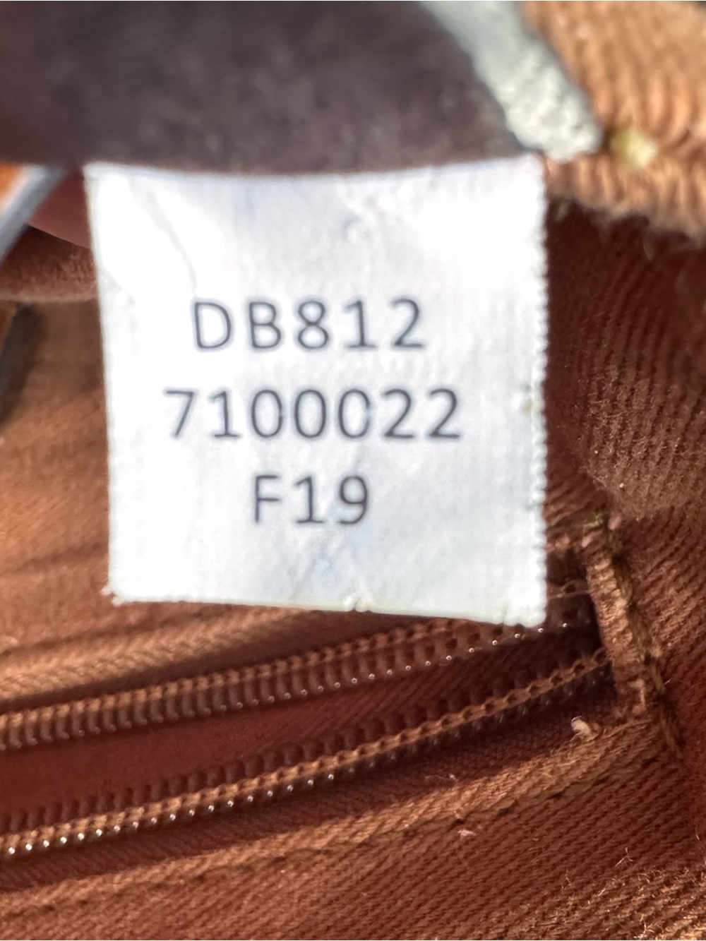 Frye Lucy Crossbody Bag in Cognac - Picture 7 of 7